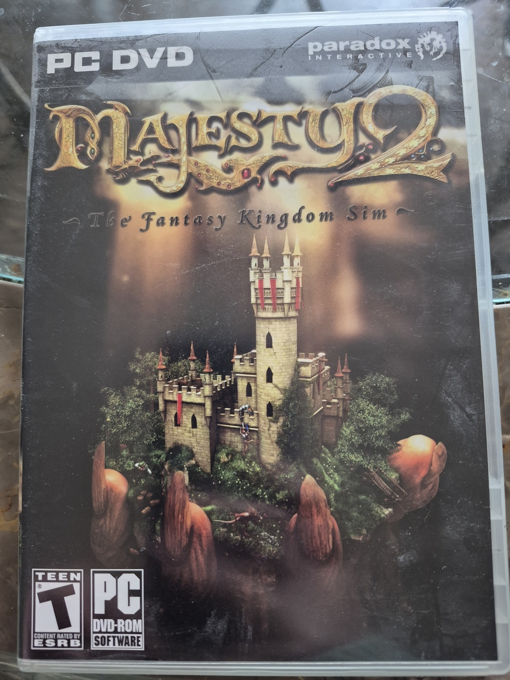 Majesty 2 PC DVD - Fantasy Kingdom Sim (Gold & Brown Artwork)‎